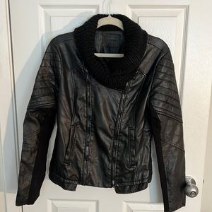Blank NYC Vegan Leather Moto Jacket (US M)